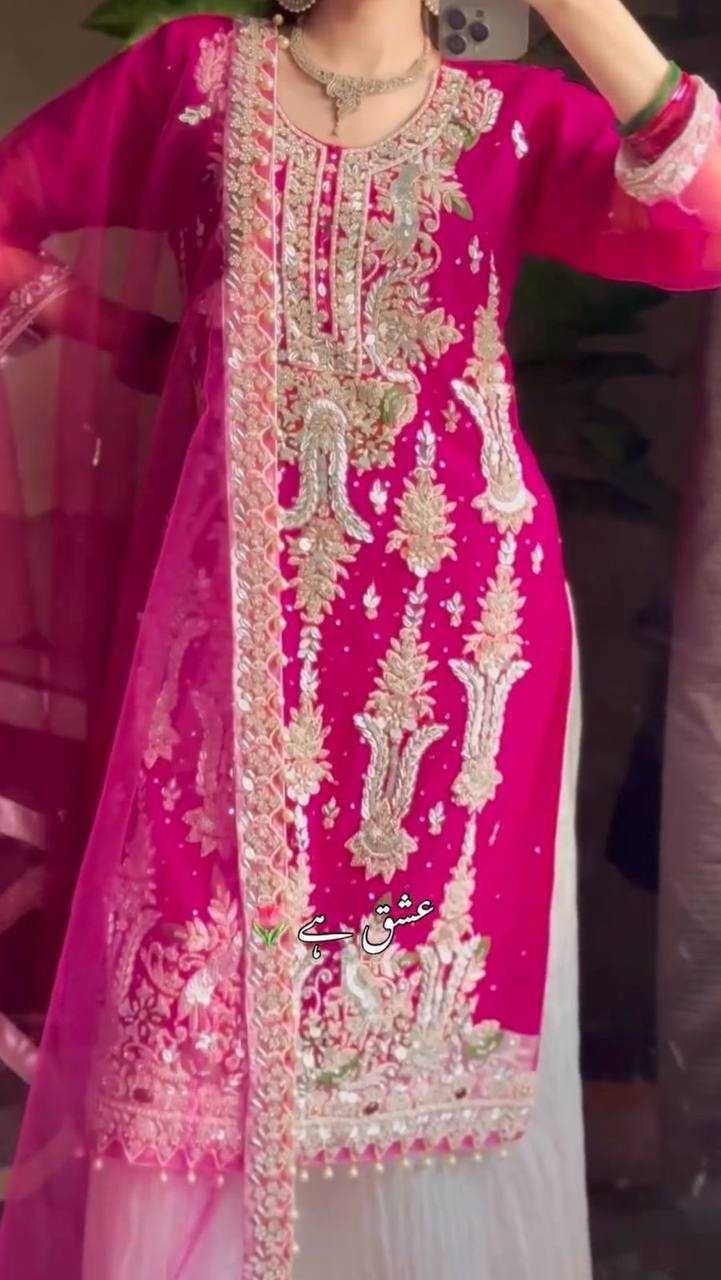 Ynf Faux Georgette RIN141 1919 Suits & Dresses Wholesale Georgette Suit Designer Suits Embroidered Suits Manufacturer