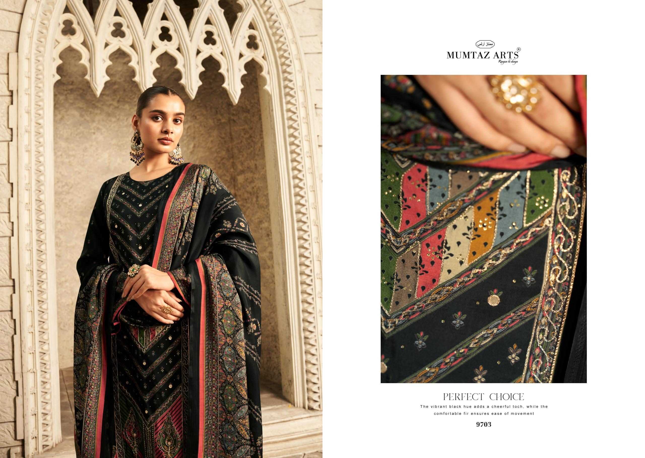 Ynf Muslin RIN186 MUMTAZ ARTS-MUSKAN Suits & Dresses Islamic Clothing Festive Collections Wholesale Pakistani Suits Party wear suits Eid Collections Manufacturer