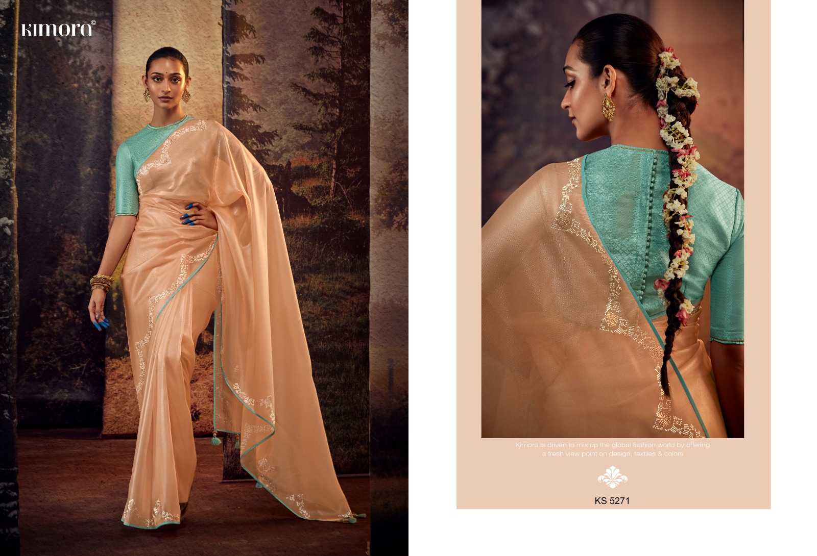 Ynf Fancy RIN18 KIMORA KIMORA HIT VOLUM Sarees Wholesale Ladies Sarees Embroidered Sarees Swarovski Sarees Manufacturer