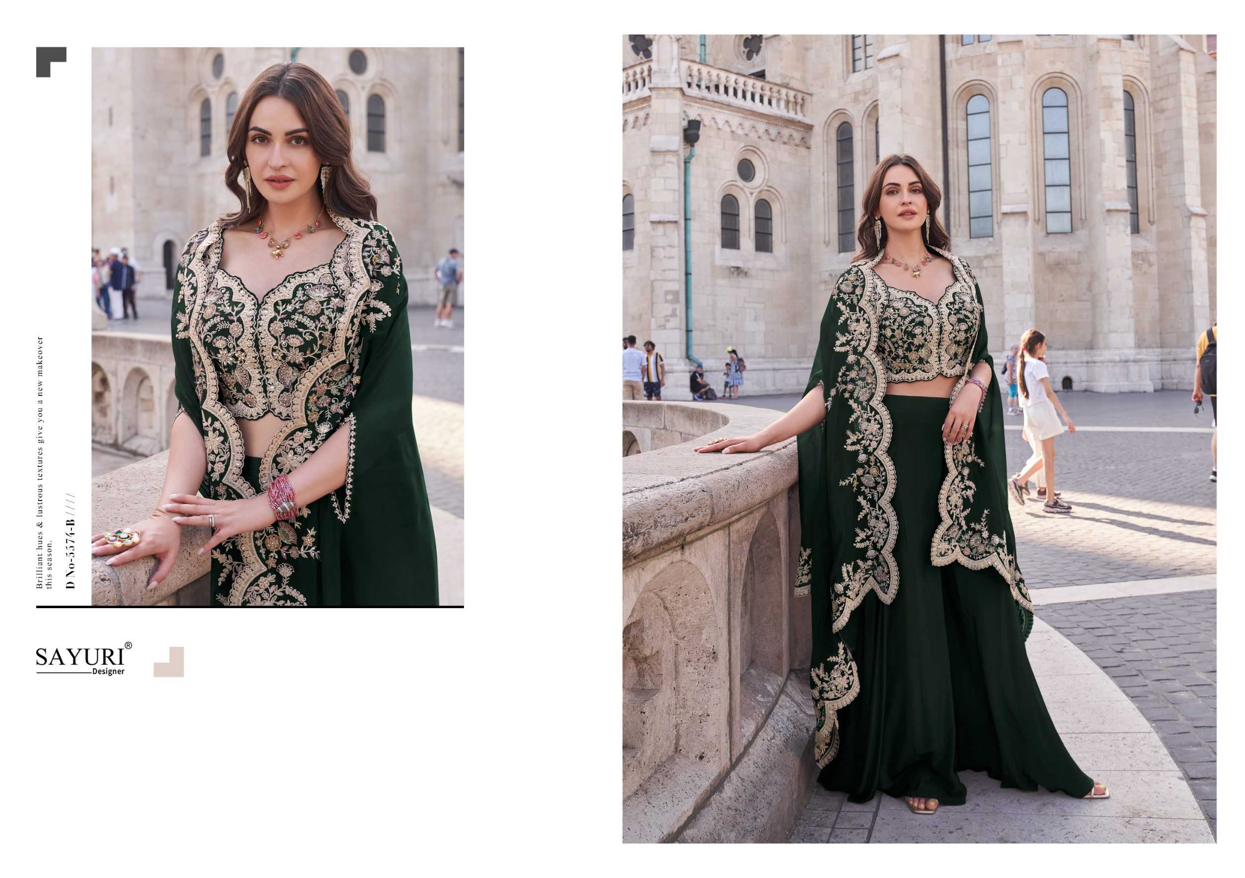 Ynf Premium Silk RIN187 Sayuri-Jannat Platinum Suits & Dresses Islamic Clothing Festive Collections Wholesale Sharara Salwar Suits Party wear suits Eid Collections Manufacturer