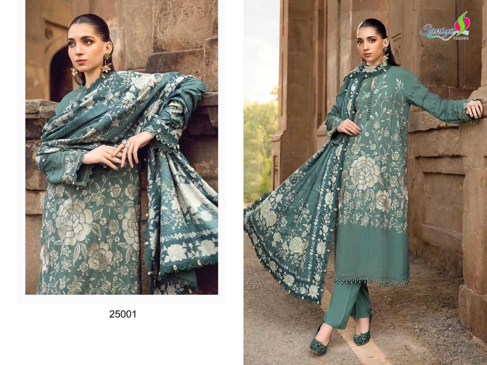 Ynf Rayon RIN186 SANIYA TRENDZ-MARIA B RIYON COLLETION VOL-25 Suits & Dresses Islamic Clothing Festive Collections Wholesale Pakistani Suits Party wear suits Embroidered Suits Manufacturer