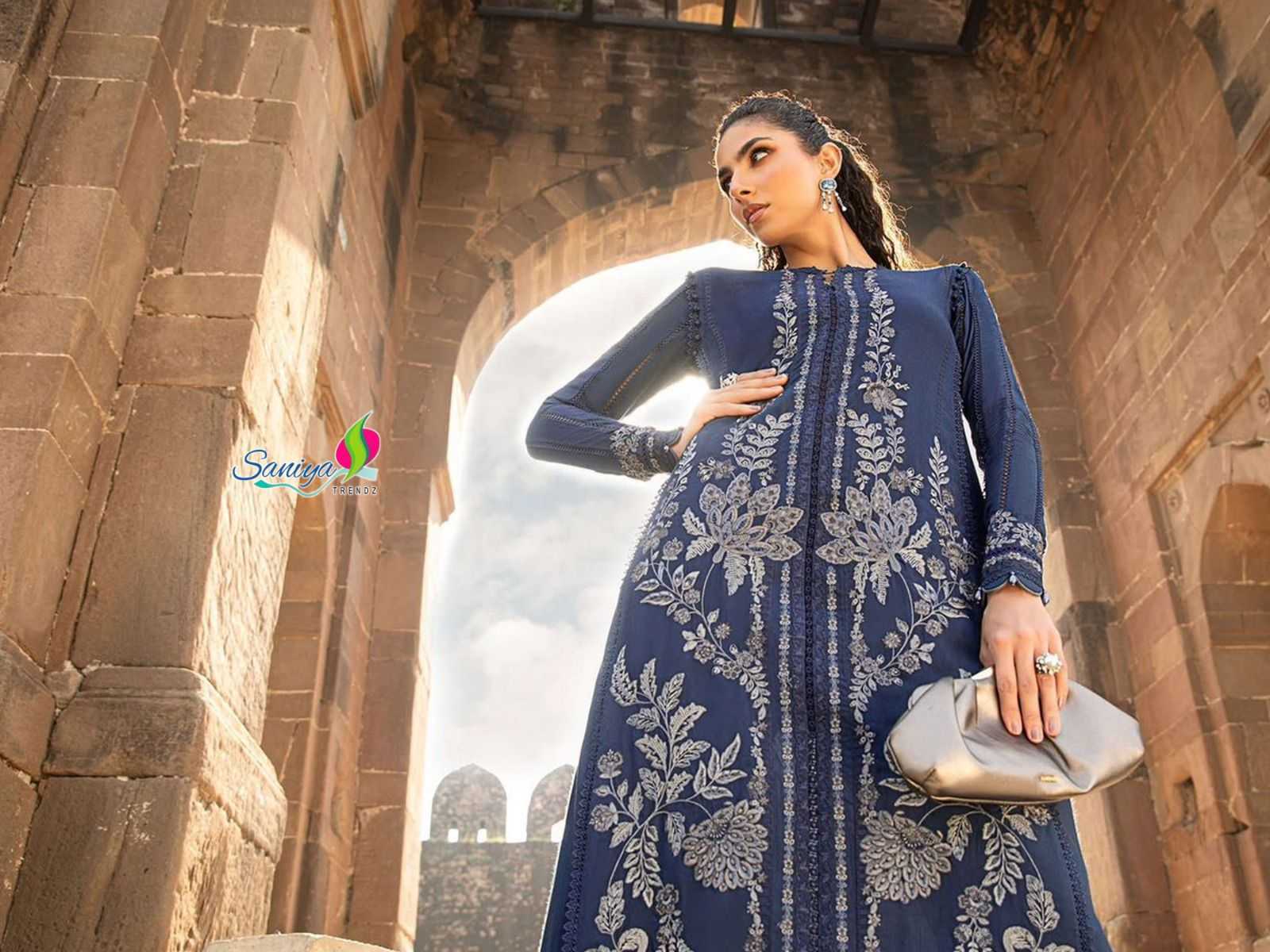 Ynf Rayon RIN186 SANIYA TRENDZ-MARIA B RIYON COLLETION VOL-25 Suits & Dresses Islamic Clothing Festive Collections Wholesale Pakistani Suits Party wear suits Embroidered Suits Manufacturer