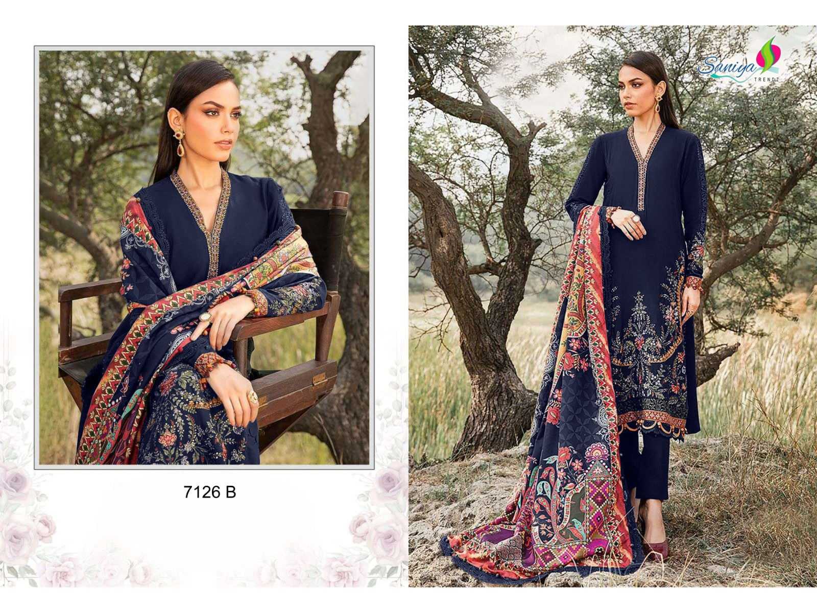 Ynf Rayon RIN186 SANIYA TRENDZ-Mariya b riyon Suits & Dresses Islamic Clothing Festive Collections Wholesale Pakistani Suits Party wear suits Eid Collections Manufacturer