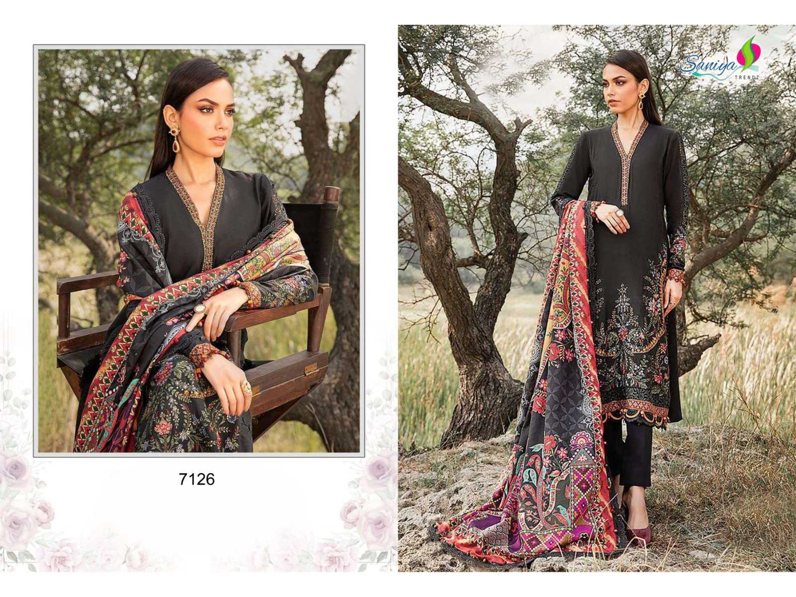 Ynf Rayon RIN186 SANIYA TRENDZ-Mariya b riyon Suits & Dresses Islamic Clothing Festive Collections Wholesale Pakistani Suits Party wear suits Eid Collections Manufacturer