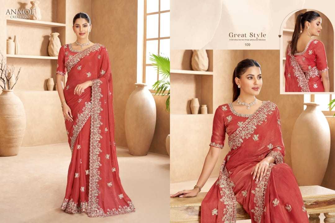 Ynf Satin RIN184 ANMOL-JADE Sarees Diwali Collections Festive Collections Wholesale Party Wear Sarees Embroidered Sarees Traditional Sarees Manufacturer