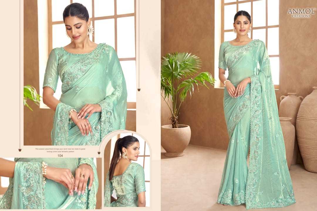 Ynf Satin RIN184 ANMOL-JADE Sarees Diwali Collections Festive Collections Wholesale Party Wear Sarees Embroidered Sarees Traditional Sarees Manufacturer