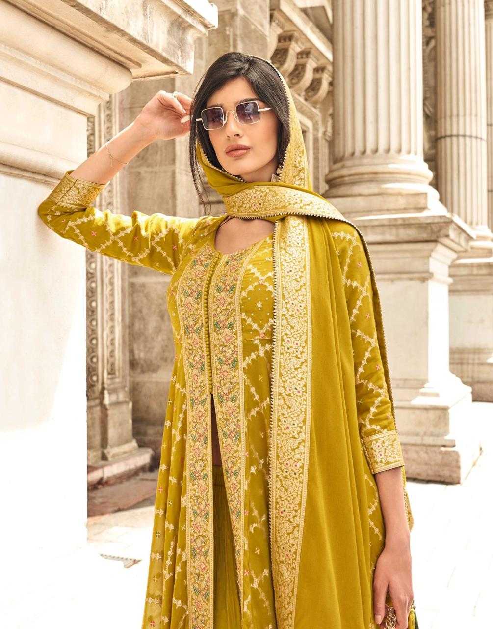 Ynf Silk RIN184 SAYURI DESIGNER-RANGREZA Suits & Dresses Wedding Collections Festive Collections Wholesale Ladies Suits Party wear suits Silk Suits Manufacturer