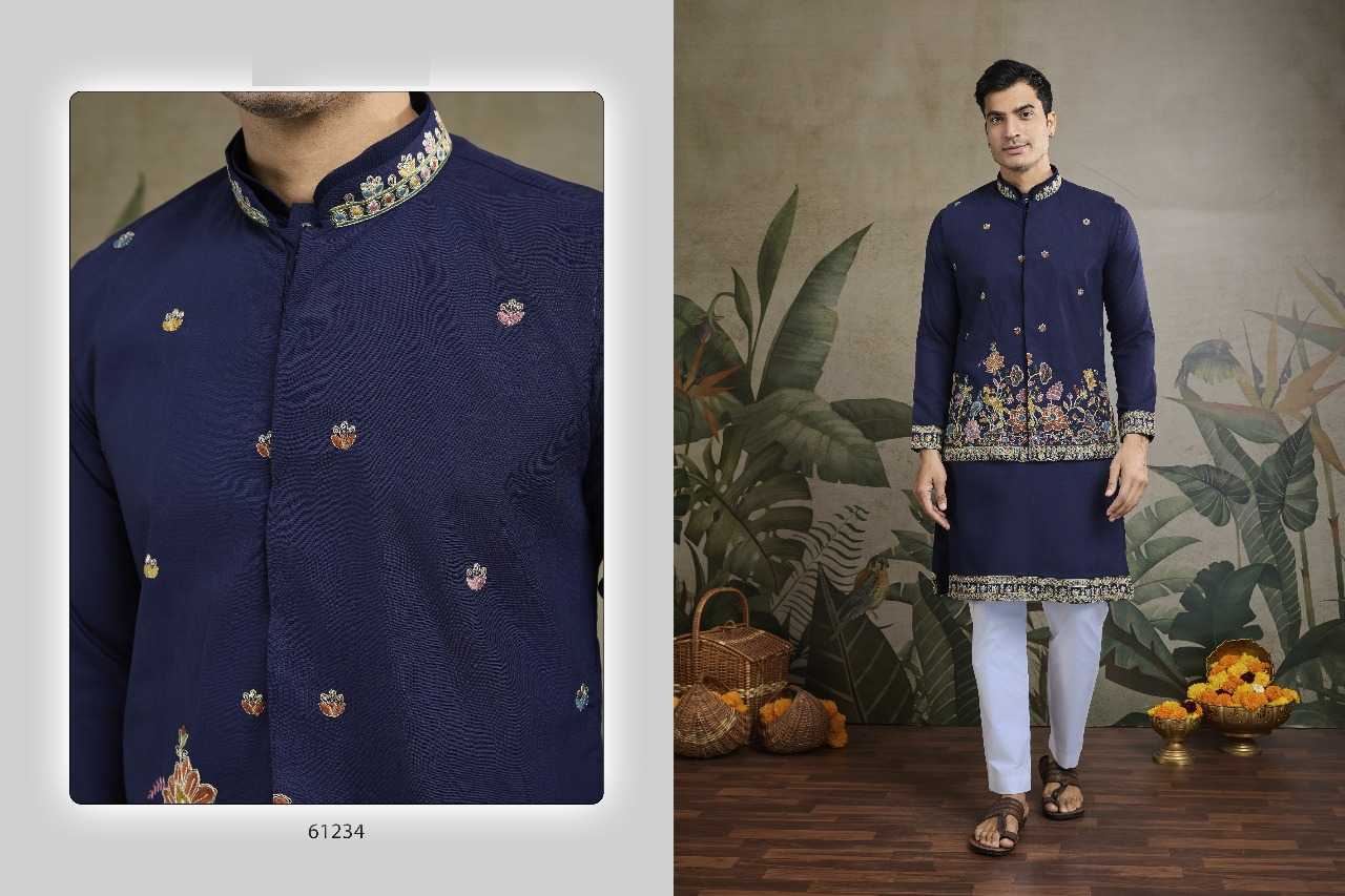 Ynf Cotton RIN197 2818 Mens Wear Wholesale Mens Kurtas Men Wedding kurta Embroidered Kurta Pajama Manufacturer