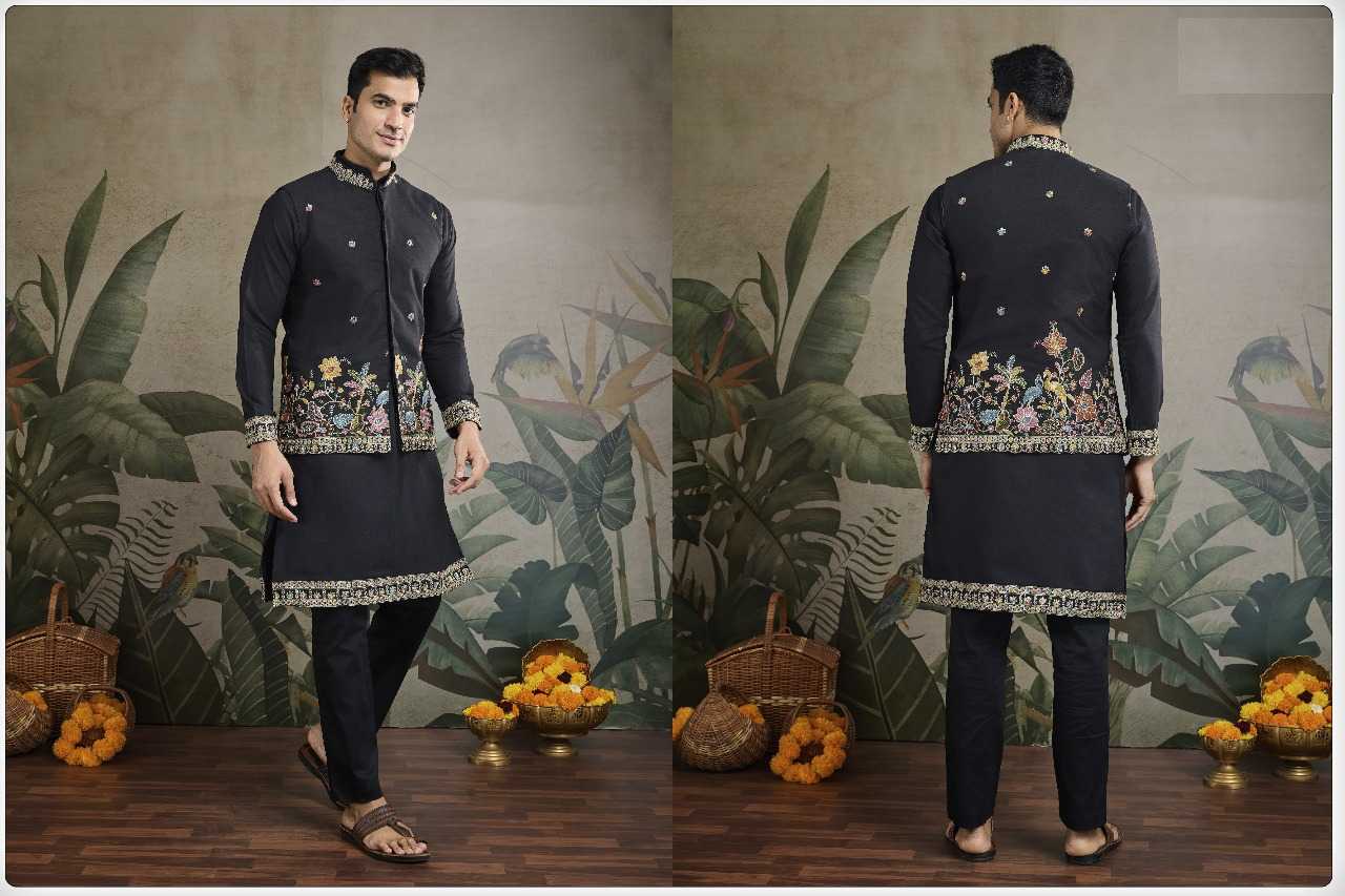 Ynf Cotton RIN197 2818 Mens Wear Wholesale Mens Kurtas Men Wedding kurta Embroidered Kurta Pajama Manufacturer
