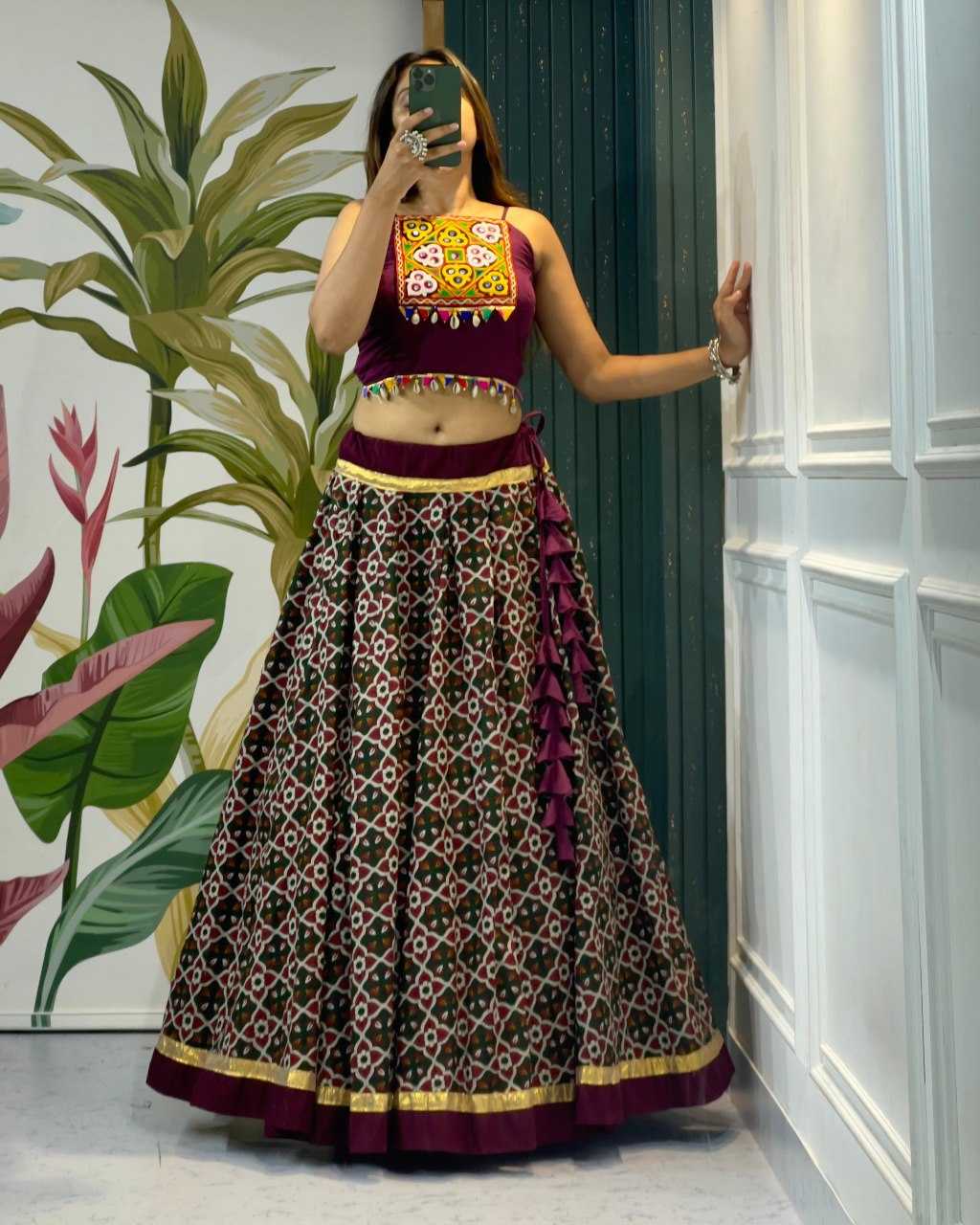 Ynf Cotton RIN207 1489 Lehengas Navratri Chaniya Choli Wholesale Printed Lehenga Designer Lehenga Choli Chaniya Choli Manufacturer