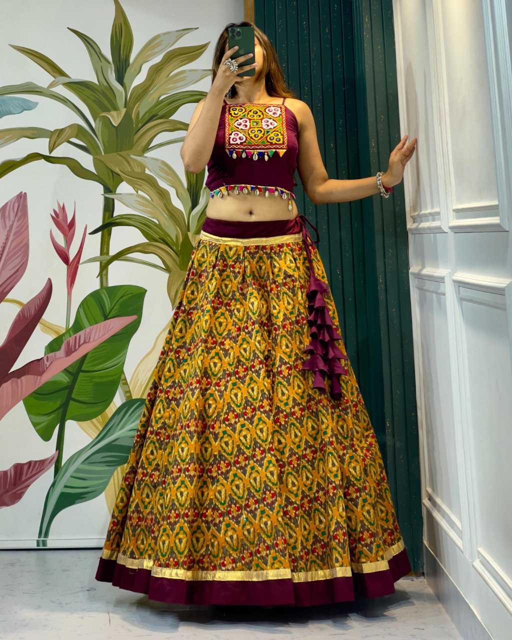 Ynf Cotton RIN207 1489 Lehengas Navratri Chaniya Choli Wholesale Printed Lehenga Designer Lehenga Choli Chaniya Choli Manufacturer