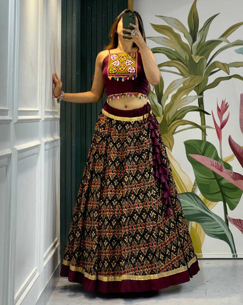 Ynf Cotton RIN207 1489 Lehengas Navratri Chaniya Choli Wholesale Printed Lehenga Designer Lehenga Choli Chaniya Choli Manufacturer