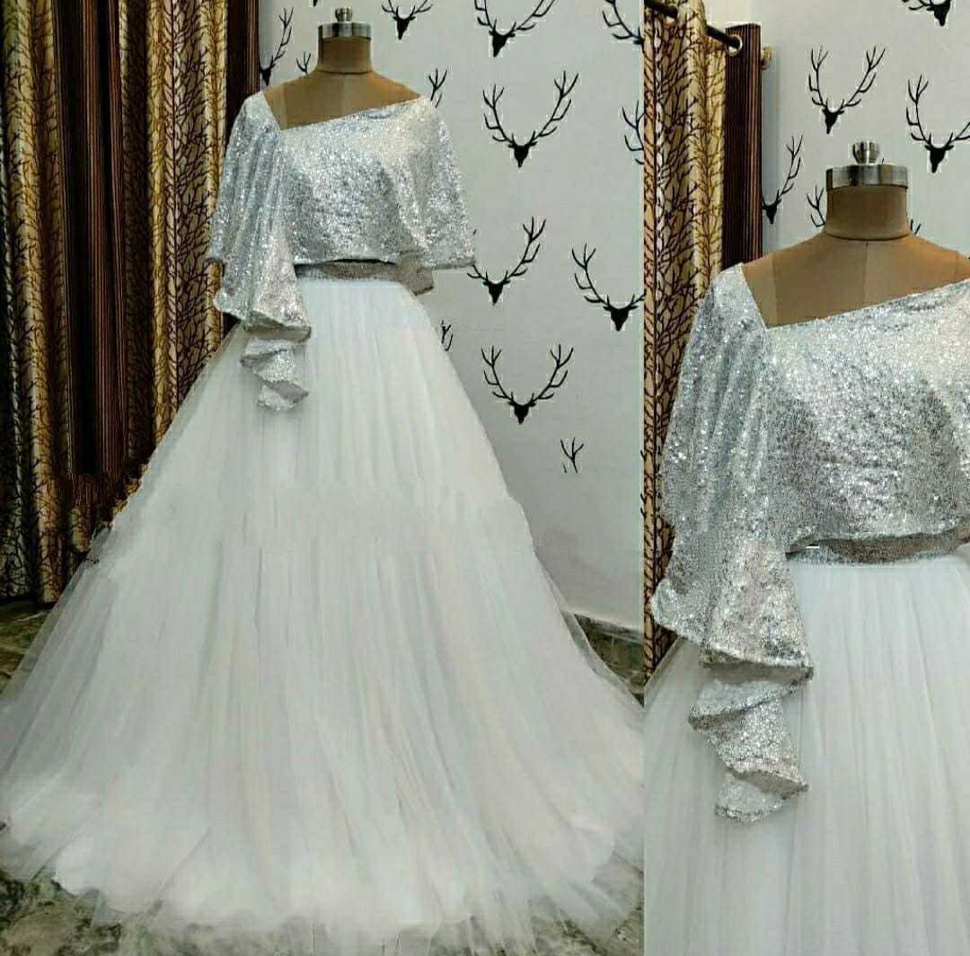 Ynf Soft Net RIN157 101 Lehengas Wholesale Net Fancy Lehenga Crop Top lehenga Sequins Lehenga Manufacturer