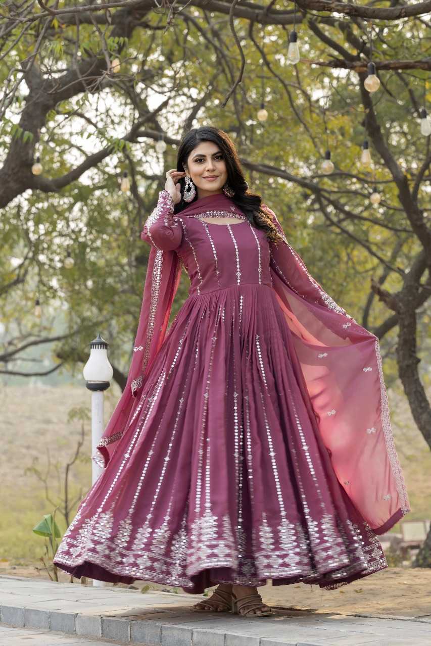 Ynf Faux Georgette RIN197 4553 Suits & Dresses Wholesale Party wear suits Bridal Suits Designer Suits Manufacturer