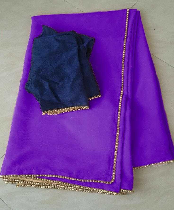 Ynf Georgette RIN157 PC SAREE-230 Sarees Wedding Collections Festive Collections Wholesale Georgette Sarees Plain Sarees Sarees With Blouse Manufacturer