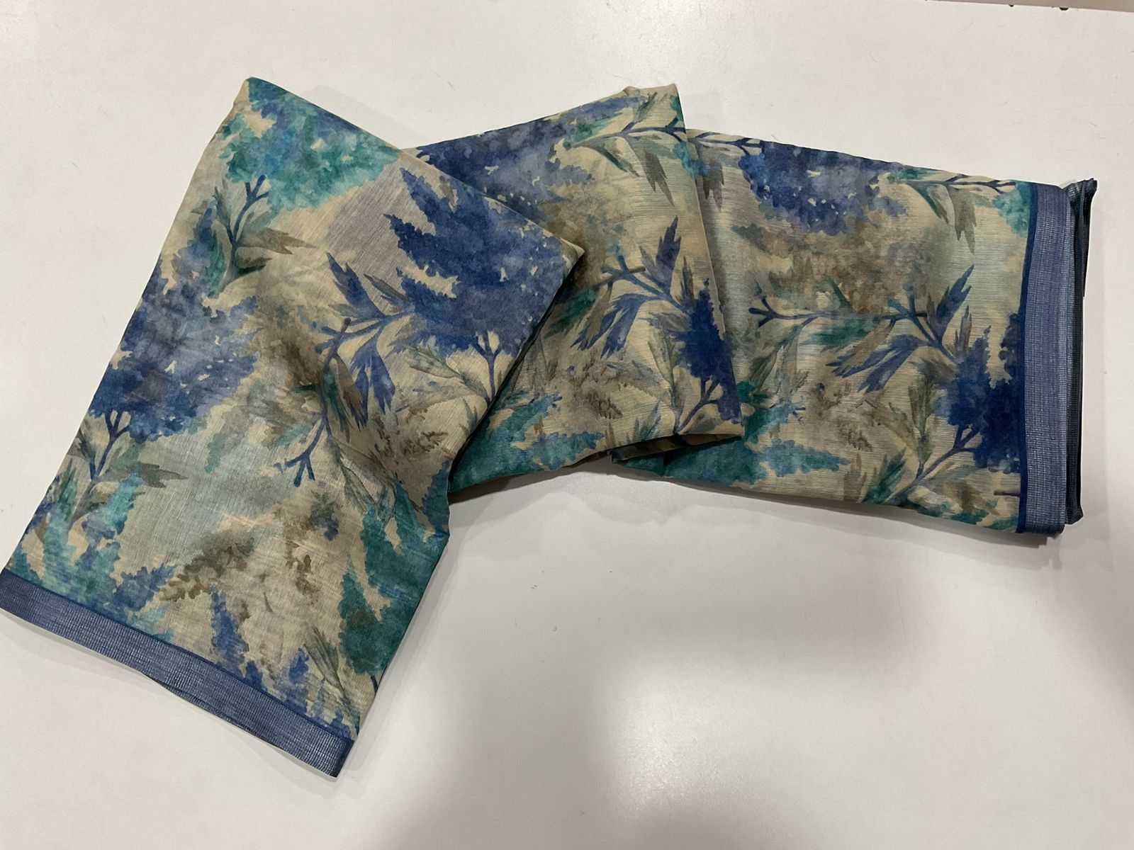 Ynf Linen KESH484 220 Sarees Wedding Collections Festive Collections Wholesale Printed Sarees Linen Sarees Sarees With Blouse Manufacturer