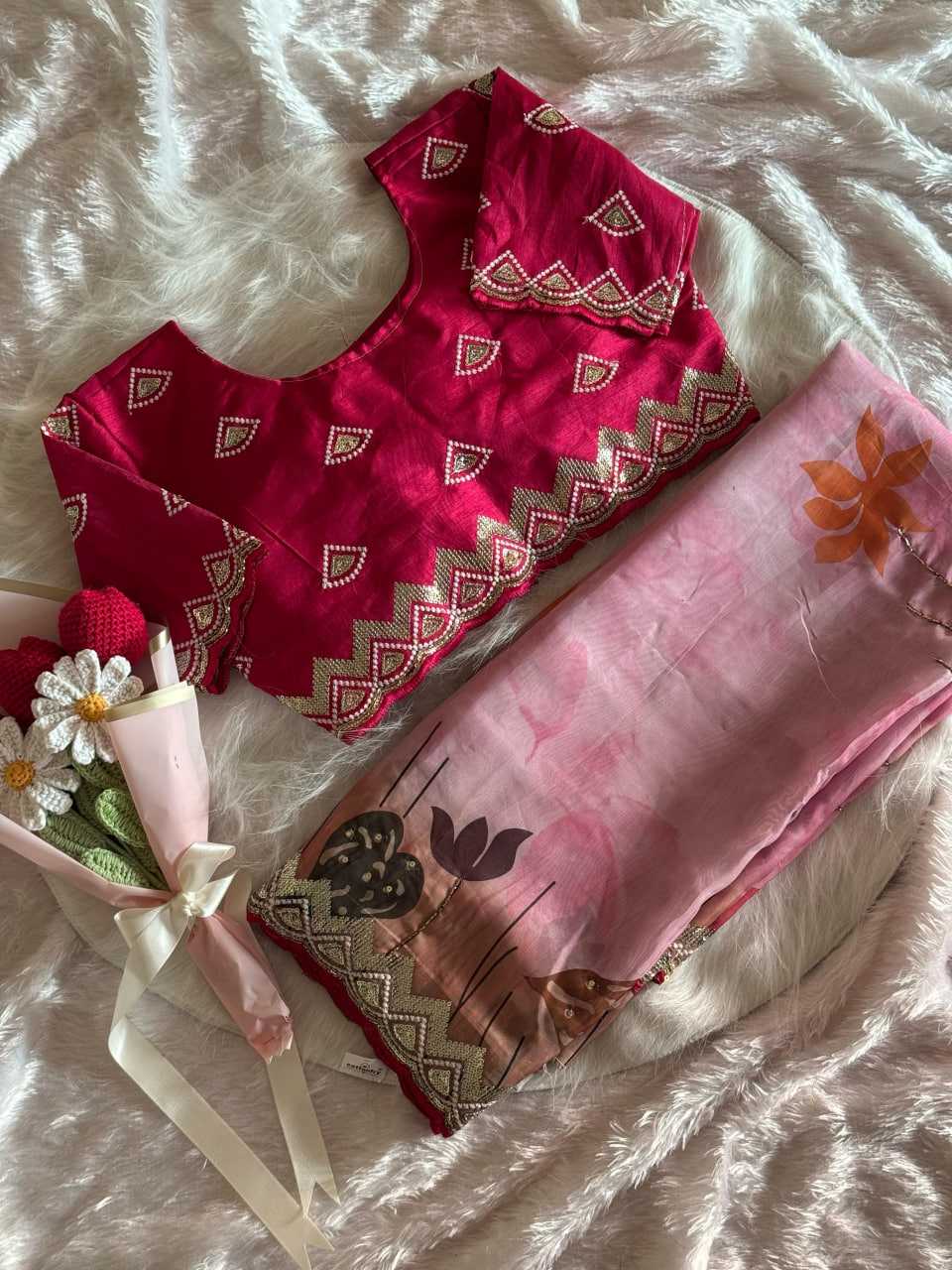 Ynf Organza RIN105 MELODY Sarees Wedding Collections Festive Collections Wholesale Organza Sarees Printed Sarees Embroidered Sarees Manufacturer