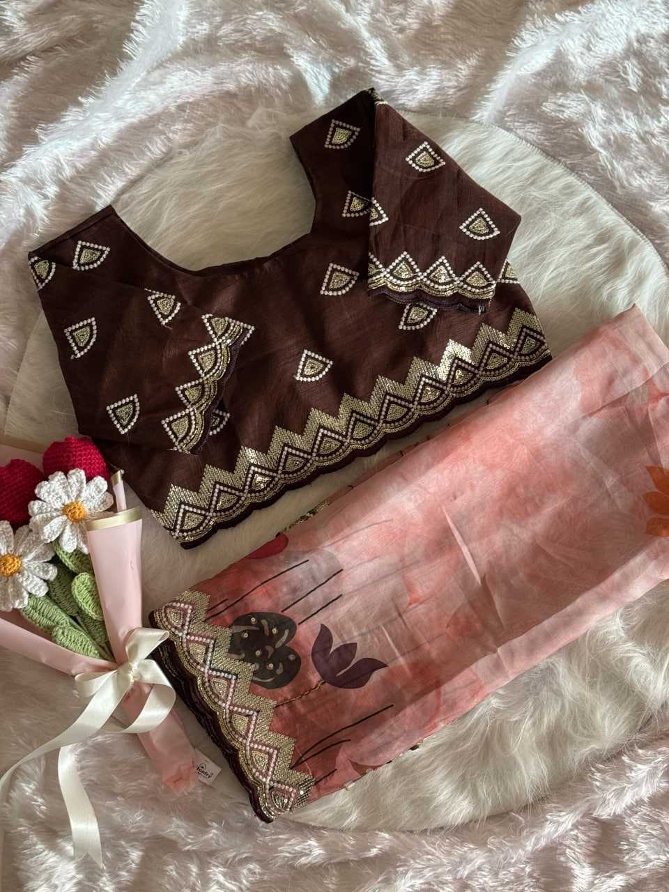 Ynf Organza RIN105 MELODY Sarees Wedding Collections Festive Collections Wholesale Organza Sarees Printed Sarees Embroidered Sarees Manufacturer