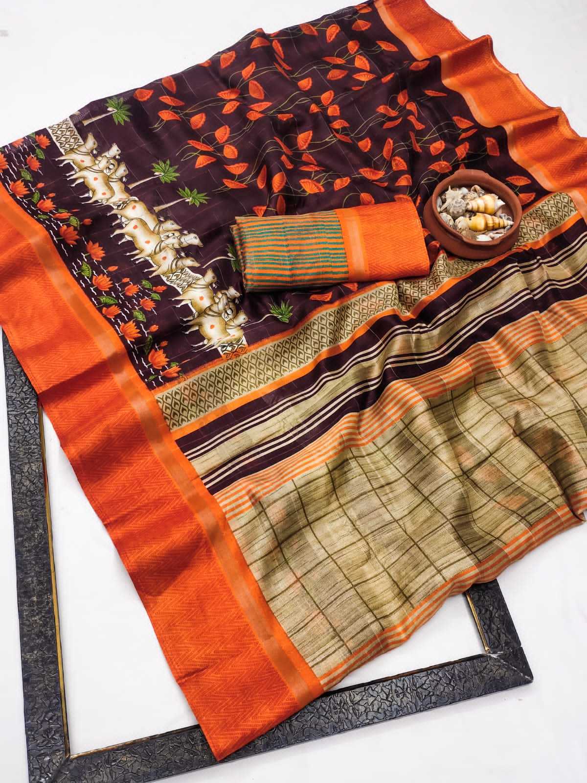Ynf Soft Cotton RIN203 khadi Sarees Wedding Collections Festive Collections Wholesale Designer Sarees Cotton Sarees Haldi Outfits Manufacturer