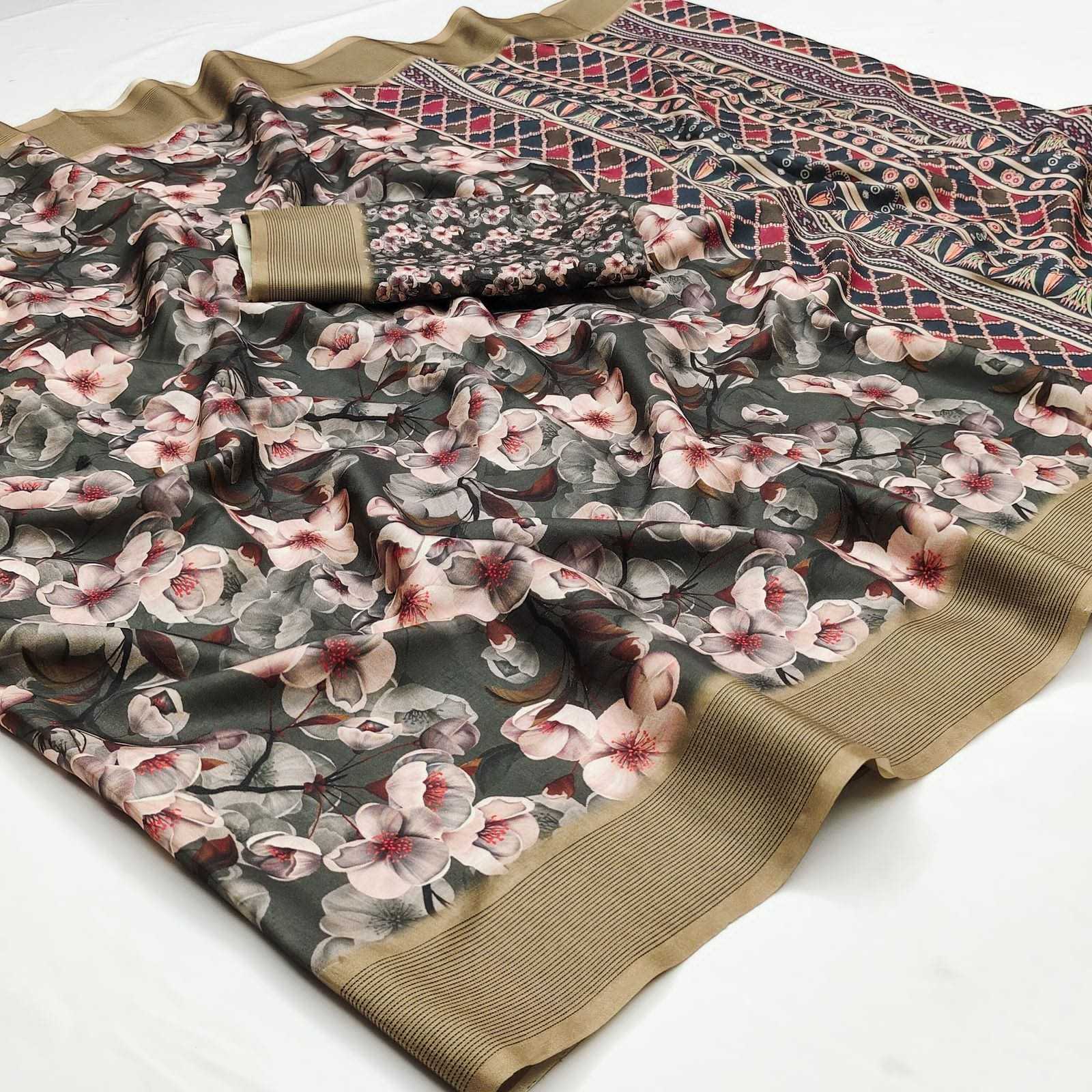 Ynf Soft Silk KESH484 243 Sarees Silk Sarees Festive Collections Wholesale Printed Sarees Soft Silk Sarees Sarees With Blouse Manufacturer