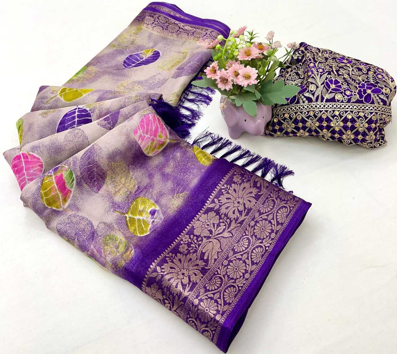 Ynf Soft Smooth RIN209 AANGAN Sarees Wedding Collections Festive Collections Wholesale Printed Sarees Zari Border Sarees Festive Sarees Manufacturer