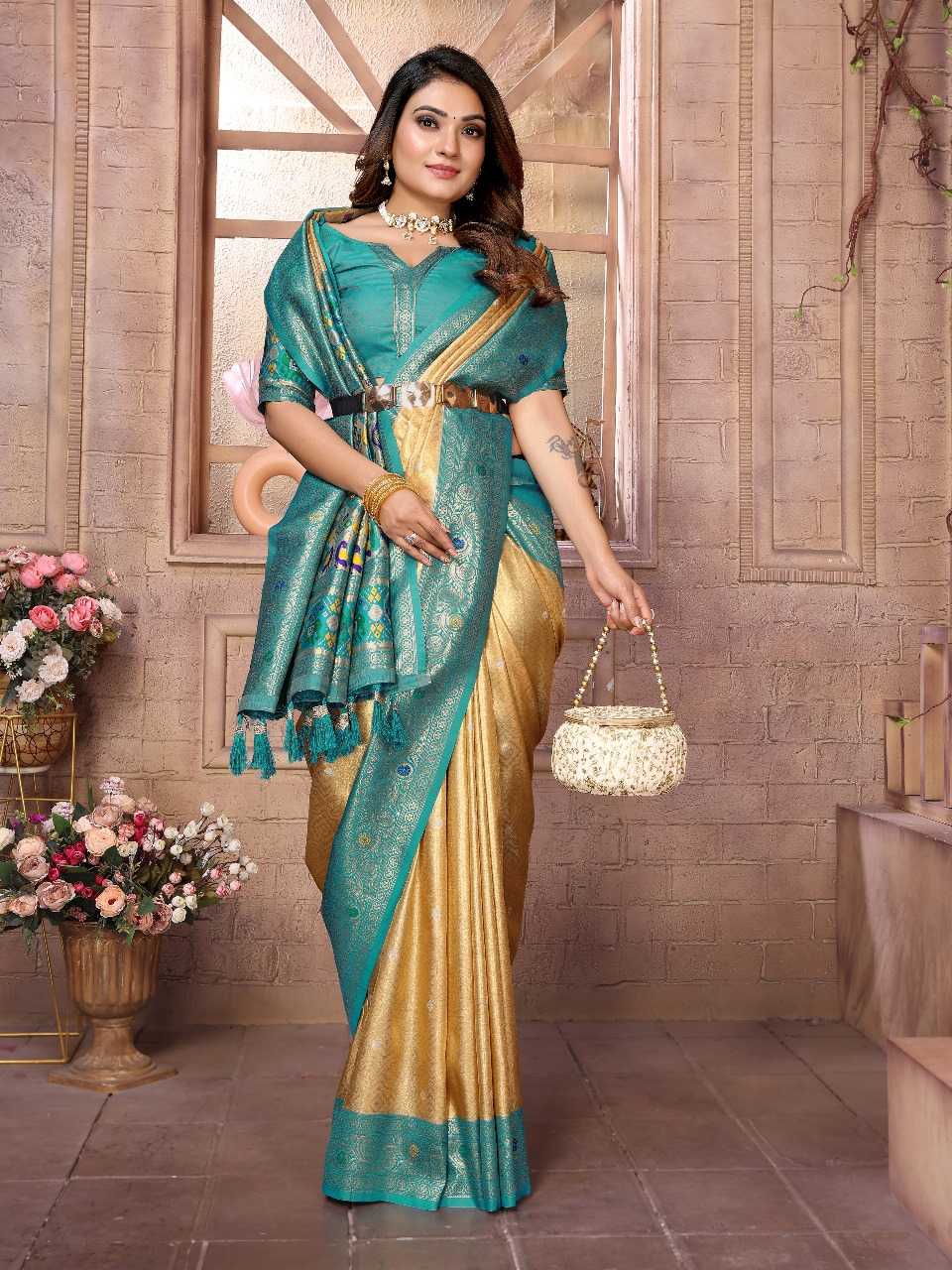 Ynf Tissue Silk RIN144 Vimla Sarees Silk Sarees Festive Collections Wholesale Banarasi Silk Sarees Tissue Silk Saree Sarees With Blouse Manufacturer