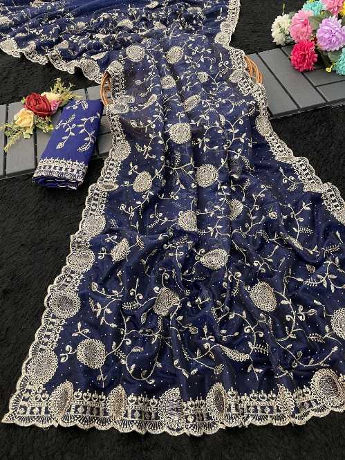 Ynf Tissue Silk RIN222 253 Sarees Silk Sarees Festive Collections Wholesale Tissue Silk Saree Embroidered Sarees Silk Sarees With Blouse Manufacturer