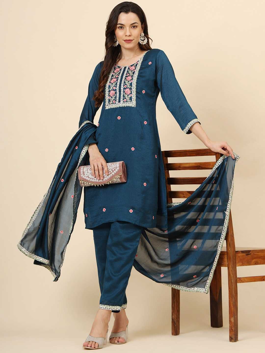 Ynf Tussar Silk RIN188 Samira Kurti Wholesale Fancy Kurtis Manufacturer