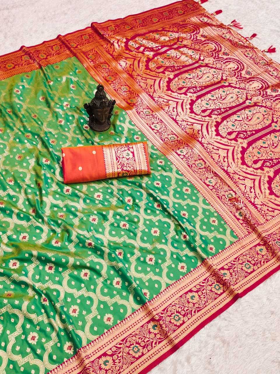 Ynf Banarasi Soft Silk RIN118 259 Silk Sarees Wedding Collections Festive Collections Wholesale Banarasi Silk Sarees Zari Border Silk Sarees Haldi Outfits Manufacturer