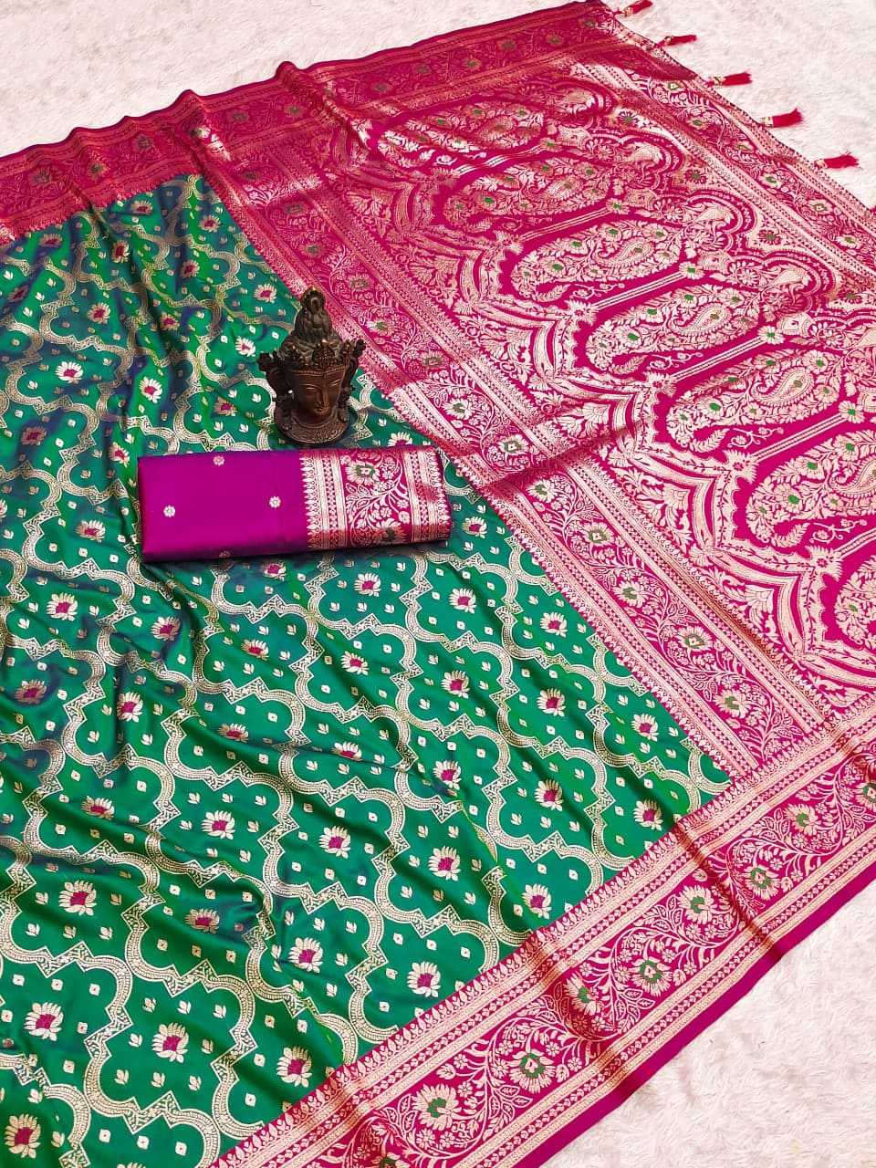 Ynf Banarasi Soft Silk RIN118 259 Silk Sarees Wedding Collections Festive Collections Wholesale Banarasi Silk Sarees Zari Border Silk Sarees Haldi Outfits Manufacturer