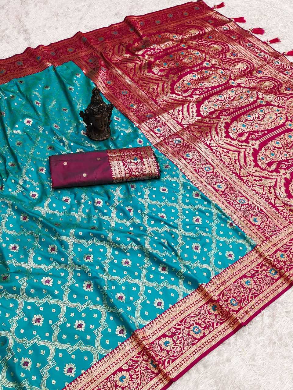 Ynf Banarasi Soft Silk RIN118 259 Silk Sarees Wedding Collections Festive Collections Wholesale Banarasi Silk Sarees Zari Border Silk Sarees Haldi Outfits Manufacturer