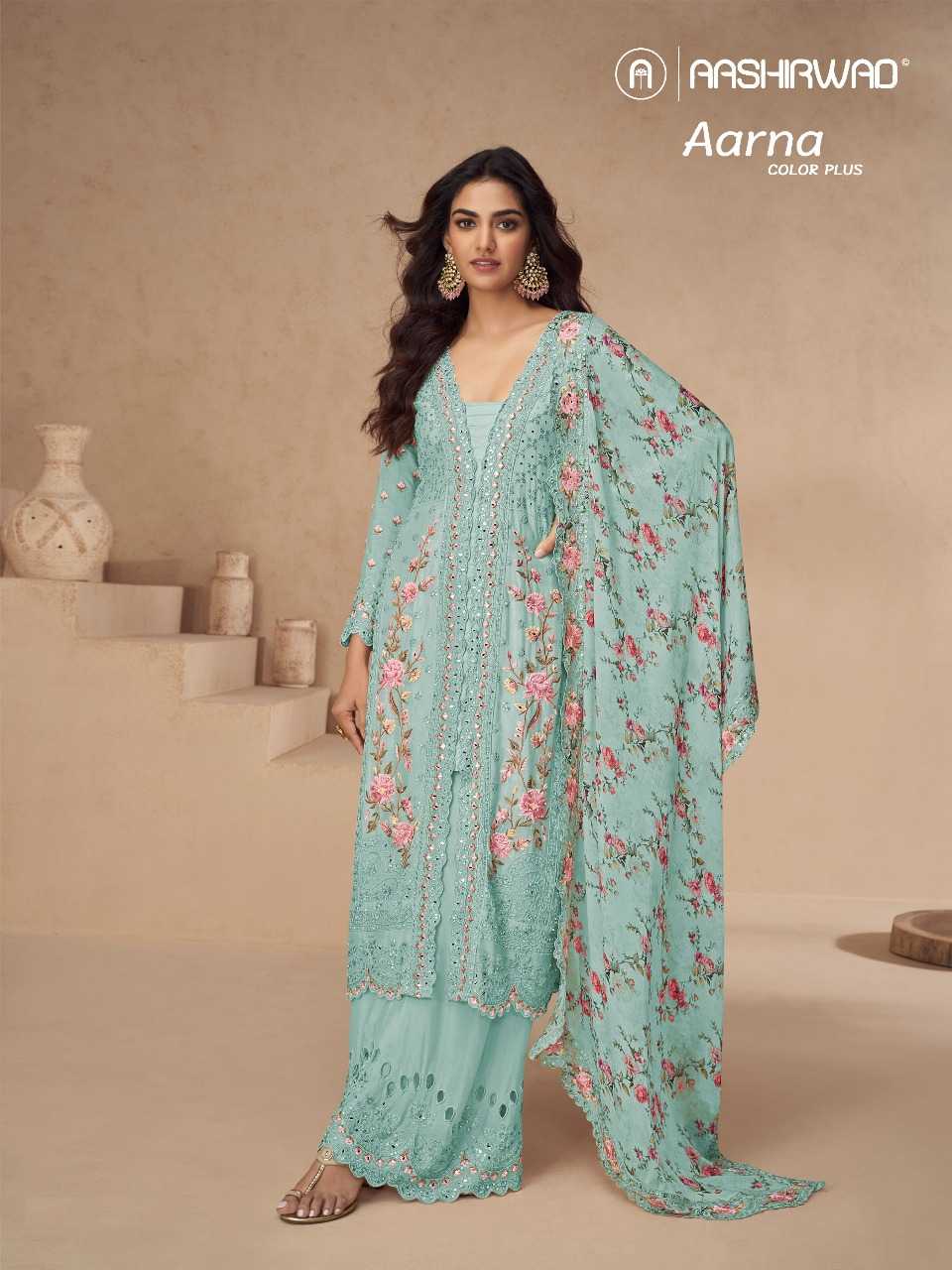 Ynf Chinon RIN197 4731 Suits & Dresses Wholesale Embroidery Suits Bridal Suits Designer Suits Manufacturer