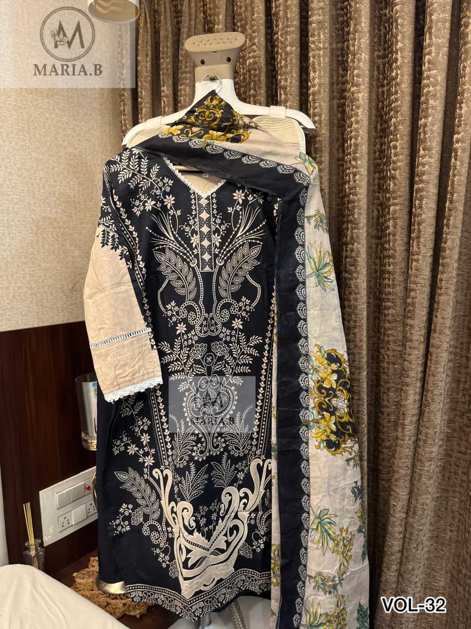 Ynf Cotton KESH444 MB-STITCH VOL 32 Suits & Dresses Western Wears Festive Collections Wholesale Printed Suits Cotton Suits Casual Dresses Manufacturer