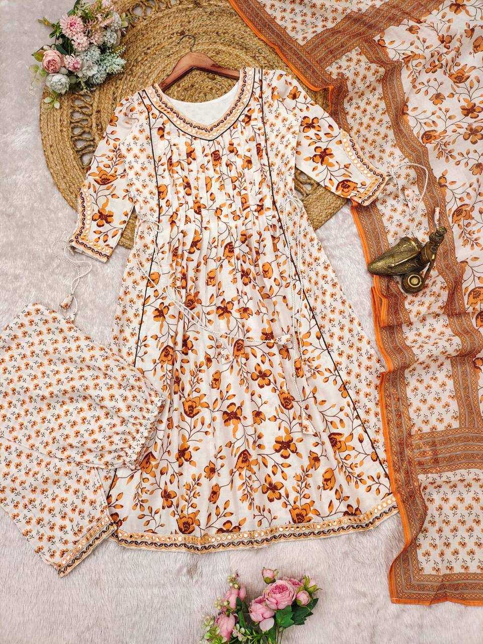 Ynf Cotton KESH501 flowral Kurti Wholesale Festive Kurtis Party Wear Kurtis Cotton Kurtis Manufacturer