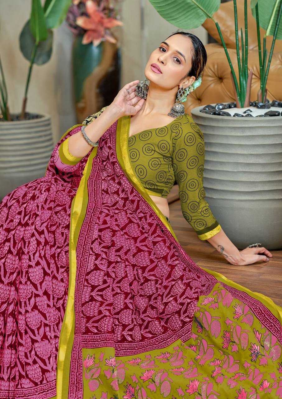 Ynf Cotton RIN229 83 Sarees Wholesale Printed Cotton Saree Cotton Sarees Mulmul Cotton Sarees Manufacturer
