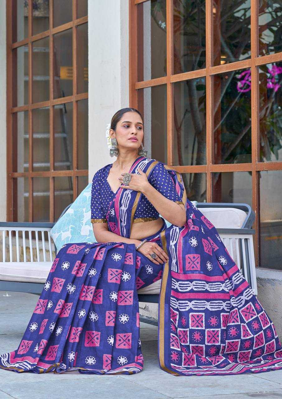 Ynf Cotton RIN229 83 Sarees Wholesale Printed Cotton Saree Cotton Sarees Mulmul Cotton Sarees Manufacturer