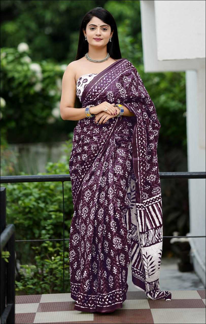 Ynf Cotton RIN229 93 Sarees Wholesale Printed Cotton Saree Cotton Sarees Mulmul Cotton Sarees Manufacturer
