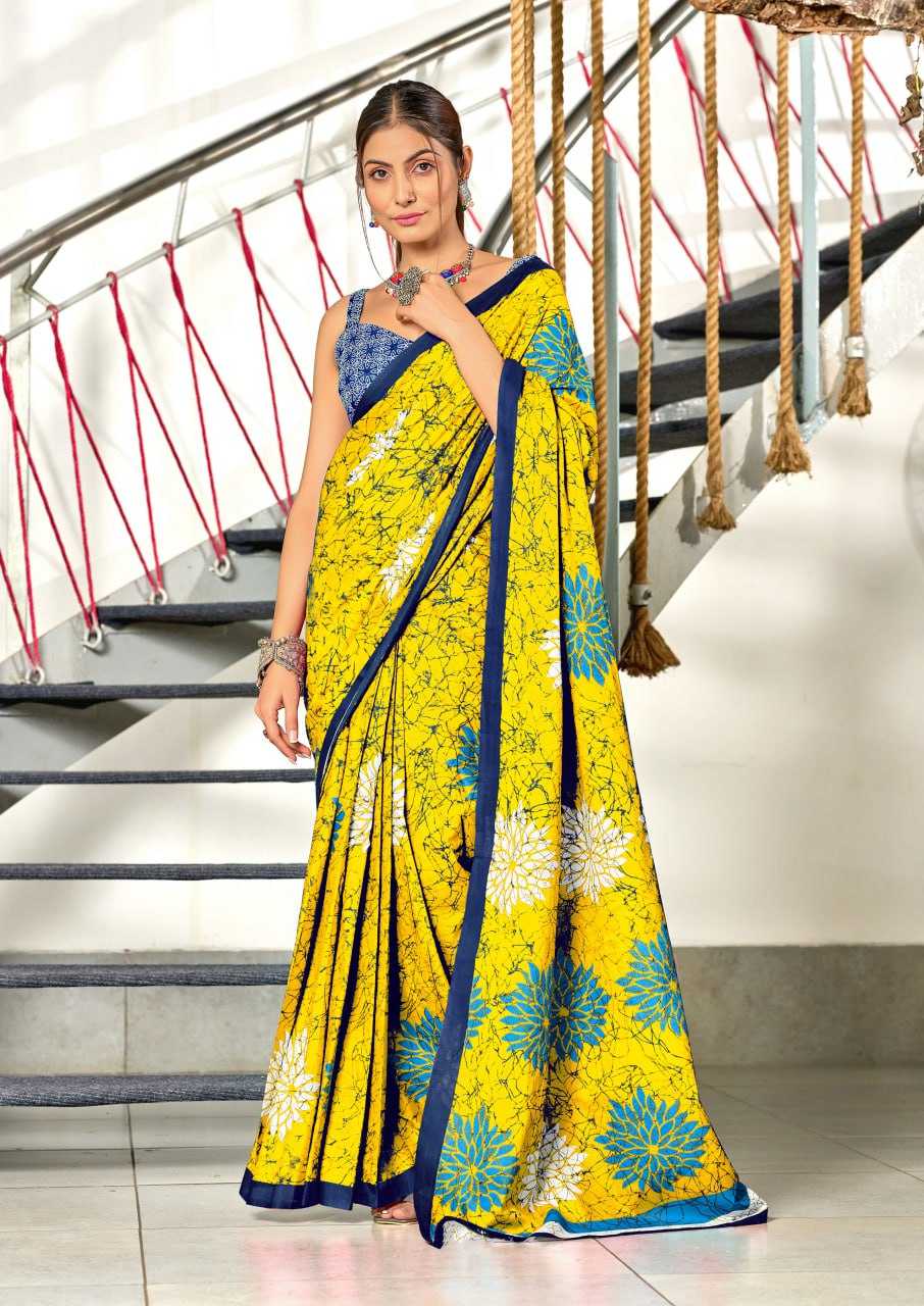 Ynf Cotton RIN229 SRIVIDYA Sarees Wholesale Printed Cotton Saree Cotton Sarees Mulmul Cotton Sarees Manufacturer