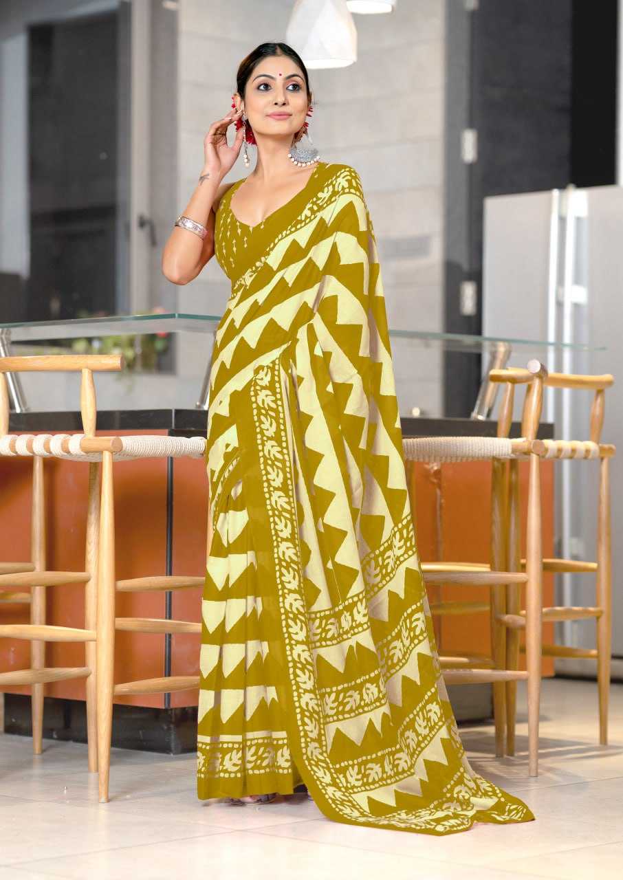 Ynf Cotton RIN229 VIHAANA Sarees Wholesale Printed Cotton Saree Cotton Sarees Mulmul Cotton Sarees Manufacturer
