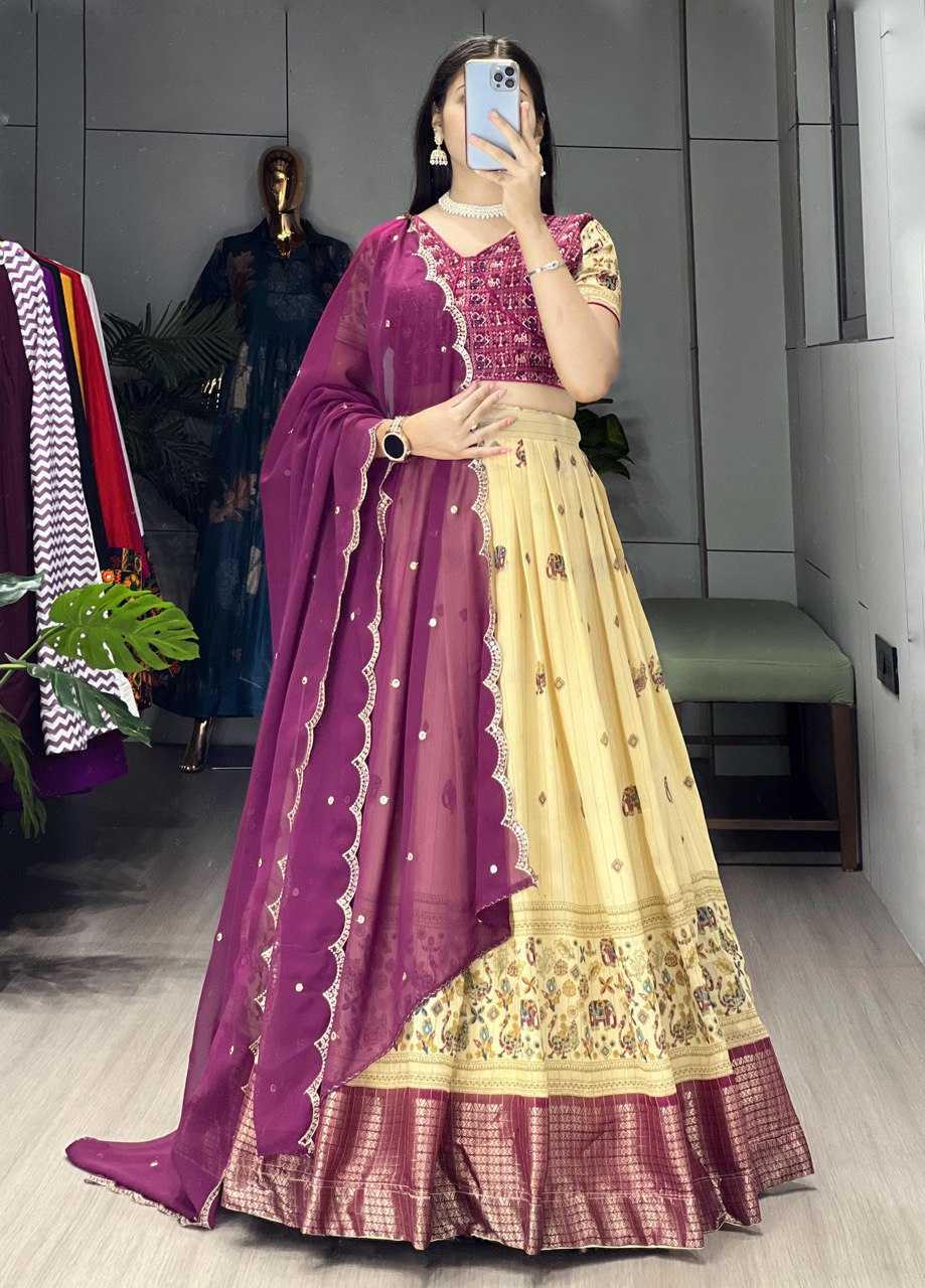 Ynf Fancy RIN119 9035 Lehengas Wholesale Fancy Lehenga Traditional Lehenga Silk Lehenga Manufacturer