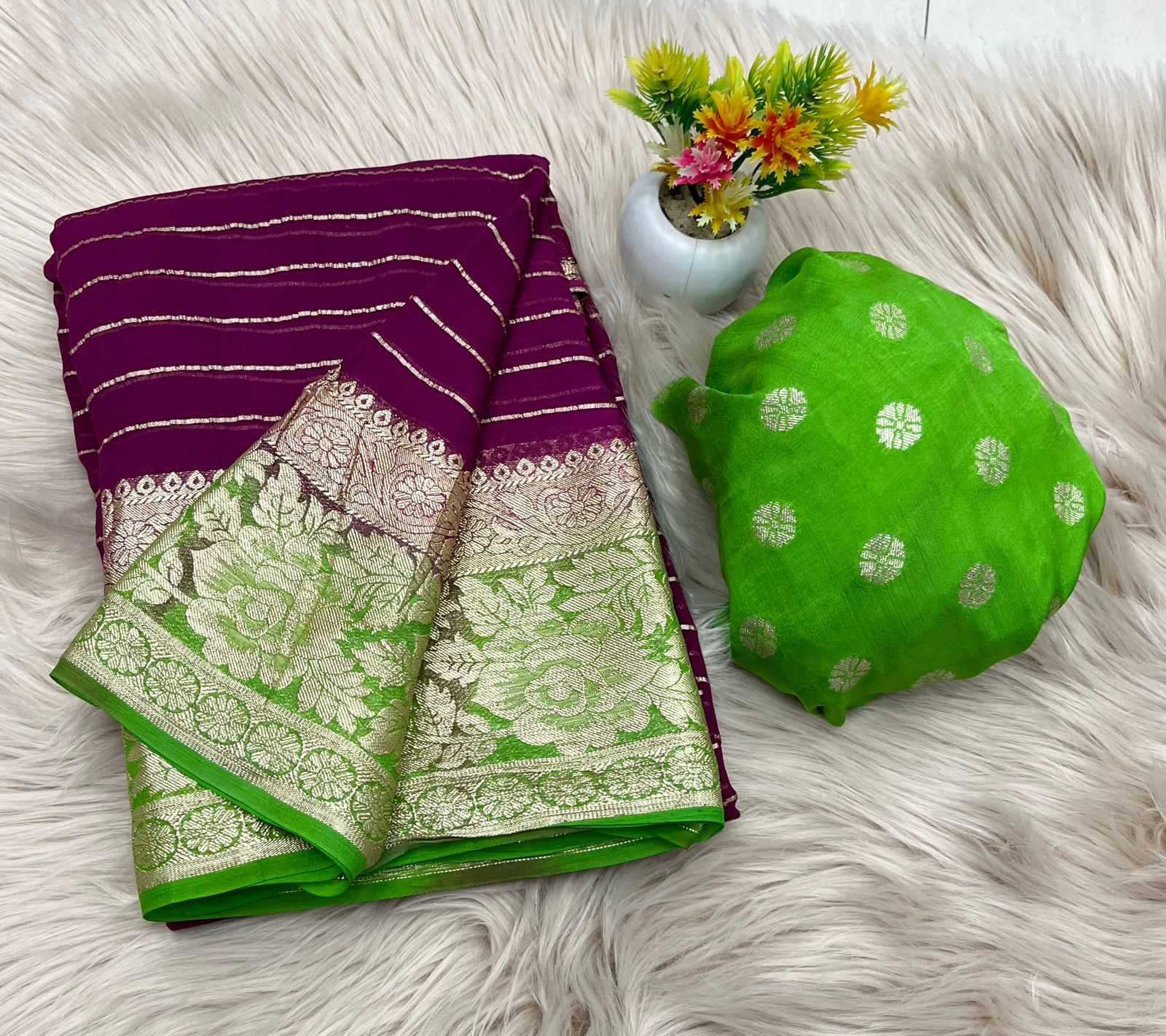 Ynf Georgette RIN198 Best Sarees Wedding Collections Festive Collections Wholesale Fancy Sarees Georgette Sarees Haldi Outfits Manufacturer
