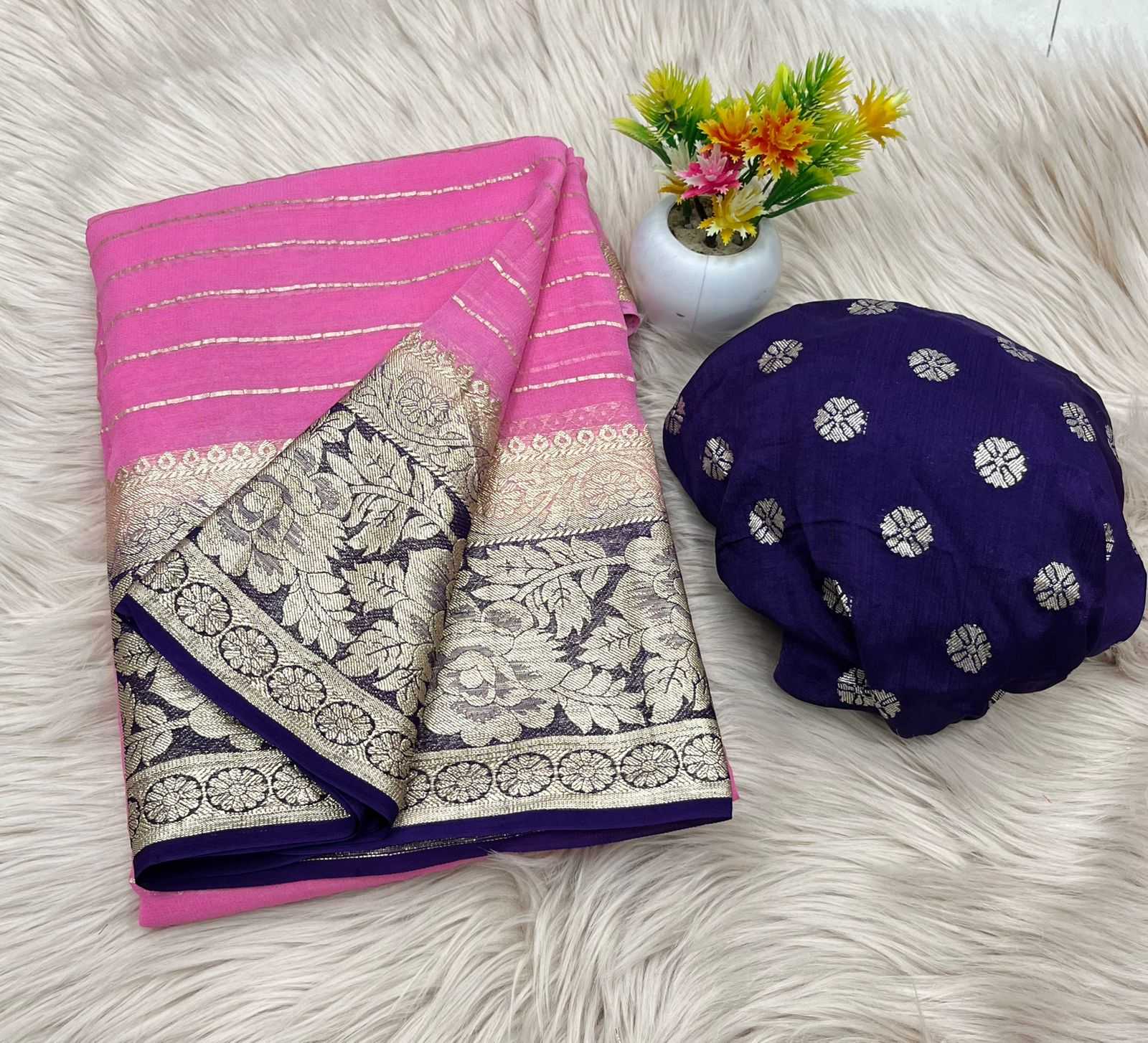 Ynf Georgette RIN198 Best Sarees Wedding Collections Festive Collections Wholesale Fancy Sarees Georgette Sarees Haldi Outfits Manufacturer
