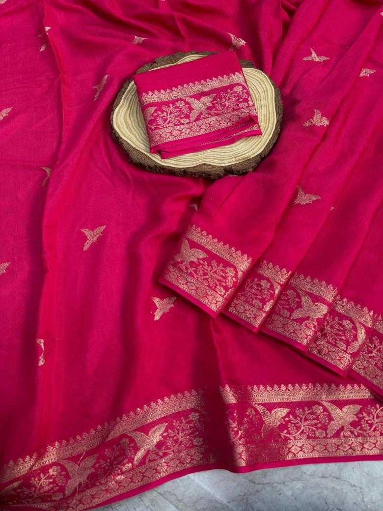Ynf Muslin Silk RIN178 chidiya Silk Sarees Wedding Collections Festive Collections Wholesale Muslin Silk Saree Designer Silk Sarees Silk Sarees For Weddings Manufacturer