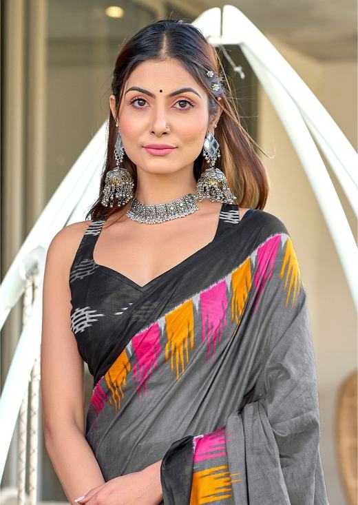 Ynf Pure Cotton RIN229 HANSHIKA Sarees Wholesale Printed Cotton Saree Cotton Sarees Mulmul Cotton Sarees Manufacturer