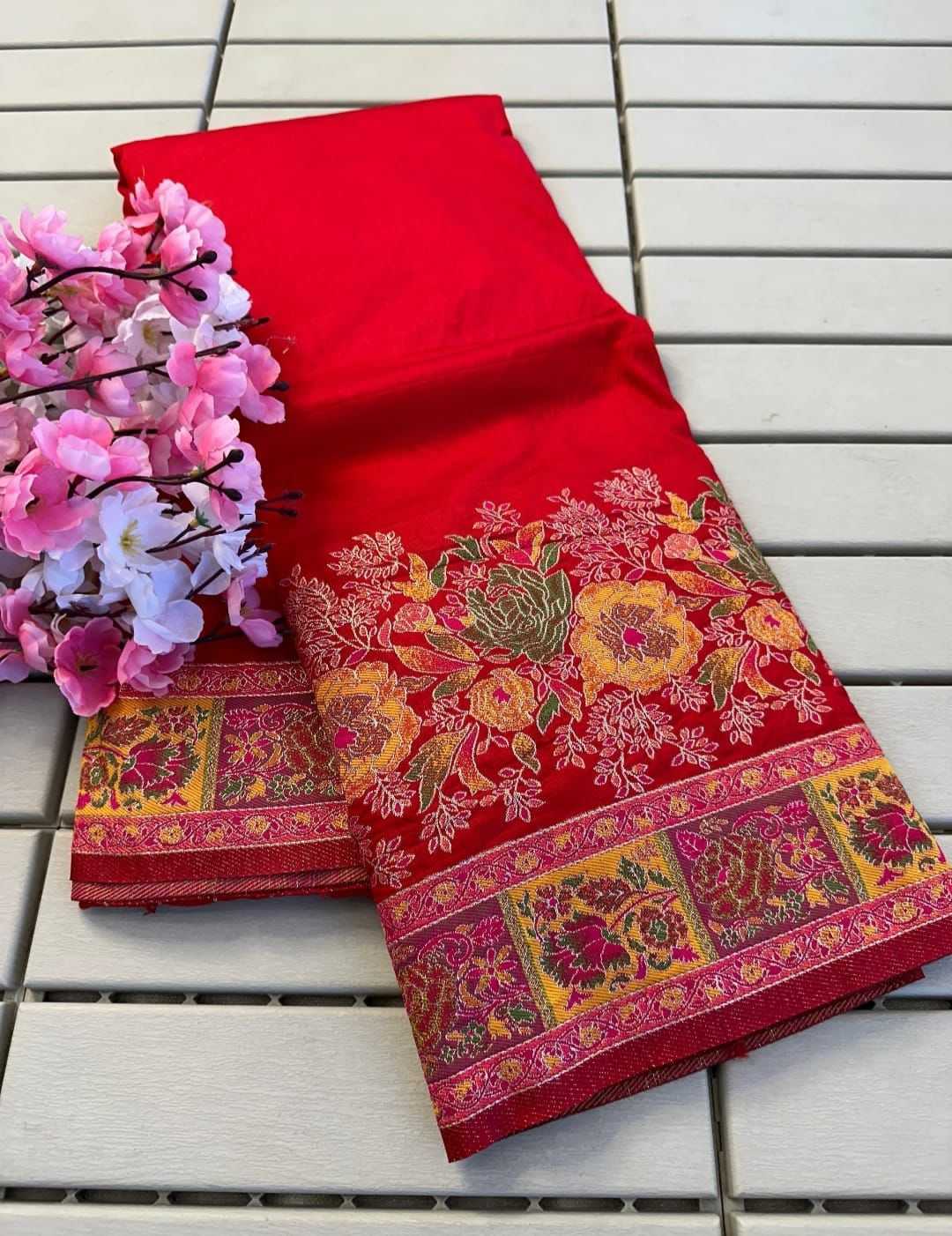 Ynf Pure Pashmina KESH484 270 Silk Sarees Wedding Collections Festive Collections Wholesale Zari Border Silk Sarees Festival Silk Sarees Haldi Outfits Manufacturer