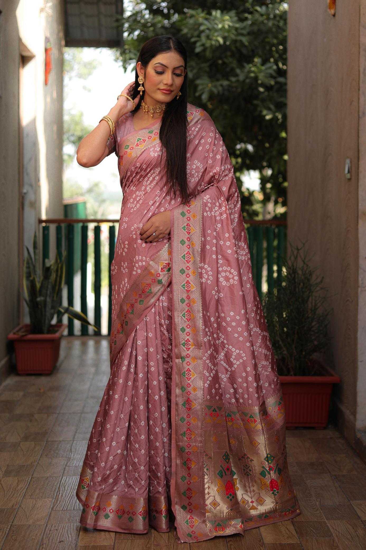 Ynf Pure Silk RIN183 MAYRA Silk Sarees Wedding Collections Festive Collections Wholesale Patola Sarees Designer Silk Sarees Zari Border Silk Sarees Manufacturer