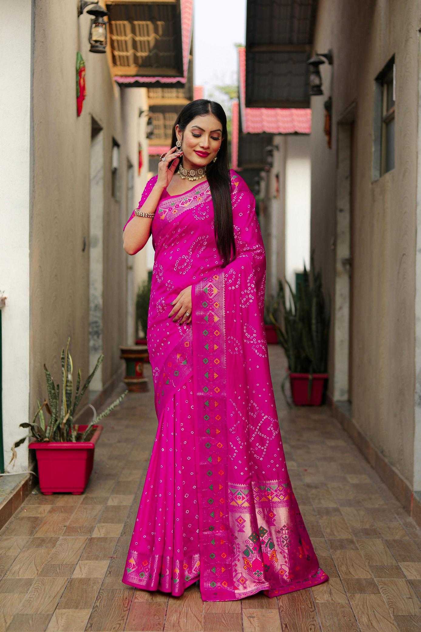 Ynf Pure Silk RIN183 MAYRA Silk Sarees Wedding Collections Festive Collections Wholesale Patola Sarees Designer Silk Sarees Zari Border Silk Sarees Manufacturer