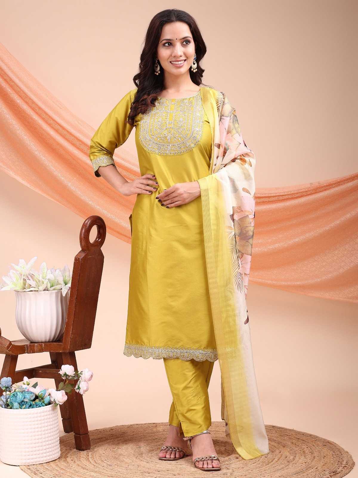 Ynf Silk RIN222 SI-225 Kurti Plus Size Collections Wholesale Designer Kurtis Embroidered Kurtis Silk Kurtis Manufacturer