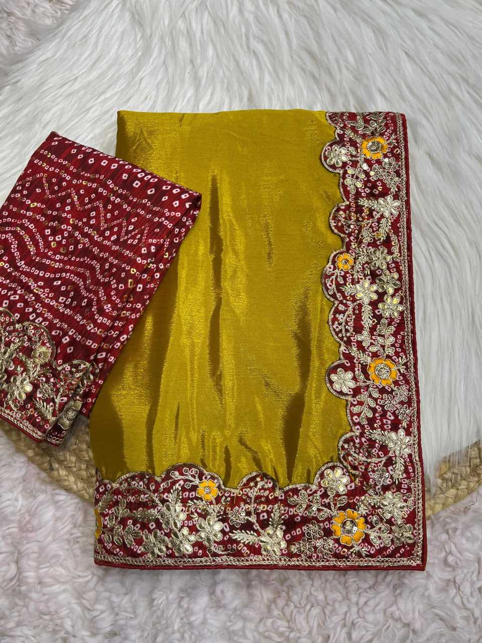 Ynf soft chinon RIN128 293 Sarees Wedding Collections Festive Collections Wholesale Printed Sarees Cutwork Saree Silk Sarees Manufacturer