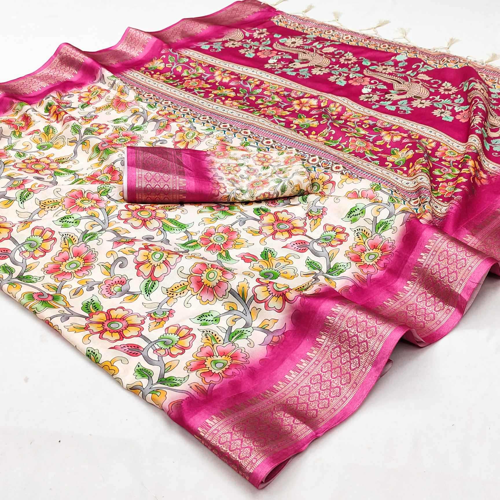 Ynf Soft Cotton Silk RIN231 AXALI-2 DIGITAL Sarees Wholesale Designer Sarees Ladies Sarees Printed Cotton Saree Manufacturer